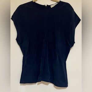 Elegant Navy Women's Blouse